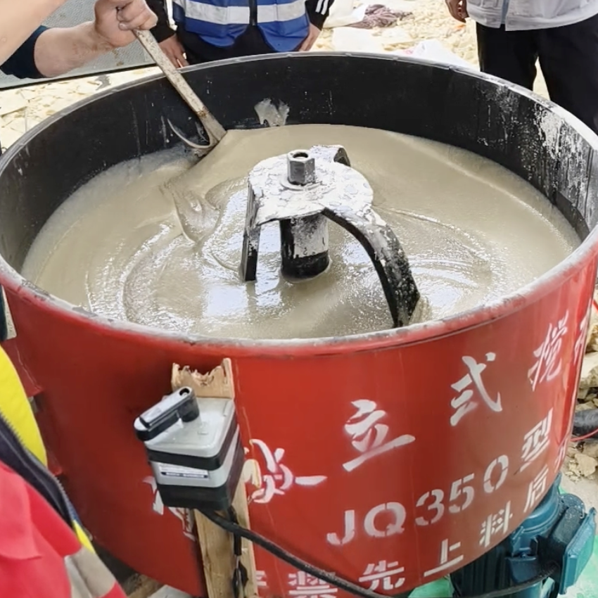 庐山汽轮机余热压缩机导热油设备底座耐高温环氧树脂灌浆料