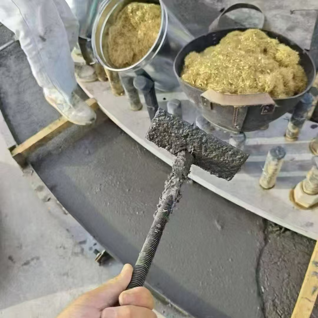 庐山C120钢纤维高强无收灌浆料 轧机压缩机汽轮机发电机锻压设备底座灌浆材料